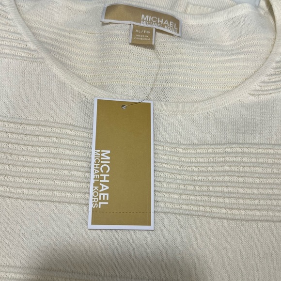 Michael Kors Cream Sweater - Picture 4 of 13